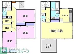 貫井北町5丁目戸建 3SLDKの間取り