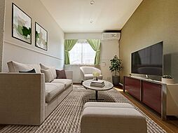 MOK-TERRACE　中河原 107 3階1LDKのリビング/ダイニング