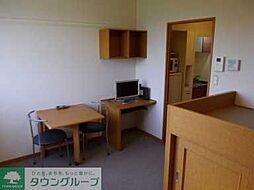 レオパレスライト　II 209 2階1Kのリビング/ダイニング