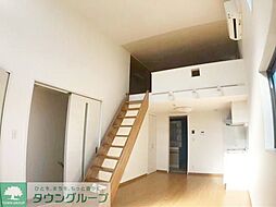 アップライン東府中 201 2階1LDKのリビング/ダイニング