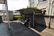 ★屋根つき駐輪場★
