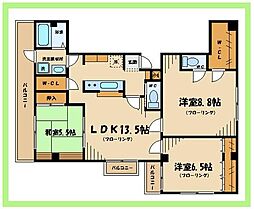 アーティックK 3Kの間取図画像