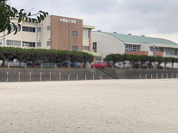 Beautiful mountainous landscape with colorful sky