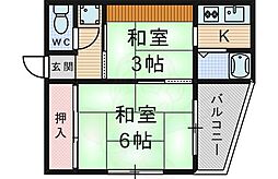 大阪モノレール本線 柴原阪大前駅 徒歩9分