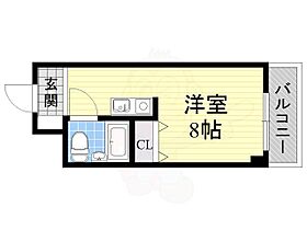 大阪府豊中市螢池中町３丁目（賃貸マンション1R・2階・20.23㎡） その2