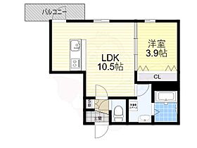 Halu豊中  ｜ 大阪府豊中市刀根山３丁目（賃貸マンション1LDK・1階・35.20㎡） その2