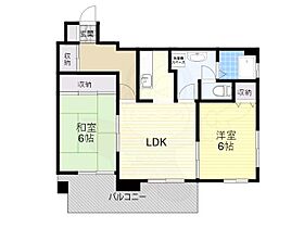 大阪府豊中市岡上の町２丁目（賃貸マンション2LDK・7階・58.05㎡） その2