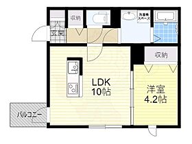 Riemon蛍池  ｜ 大阪府豊中市螢池北町１丁目（賃貸アパート1LDK・2階・37.26㎡） その2