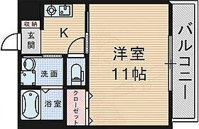 大阪府豊中市本町５丁目（賃貸マンション1K・2階・28.84㎡） その2