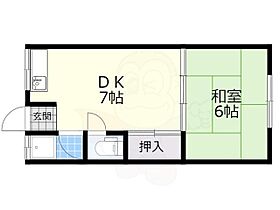 利倉神吉文化  ｜ 大阪府豊中市利倉東２丁目（賃貸アパート1DK・2階・24.00㎡） その2