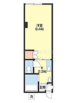 紀の川コーポ F ｜ 和歌山県和歌山市市小路（賃貸マンション1K・1階・22.45㎡） その2