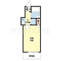 プライムパーク市小路 104 ｜ 和歌山県和歌山市市小路（賃貸アパート1K・1階・16.62㎡） その2