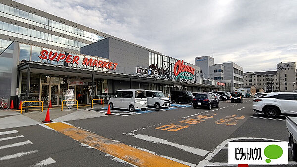 画像27:スーパー「オークワ本社中島店まで826m」