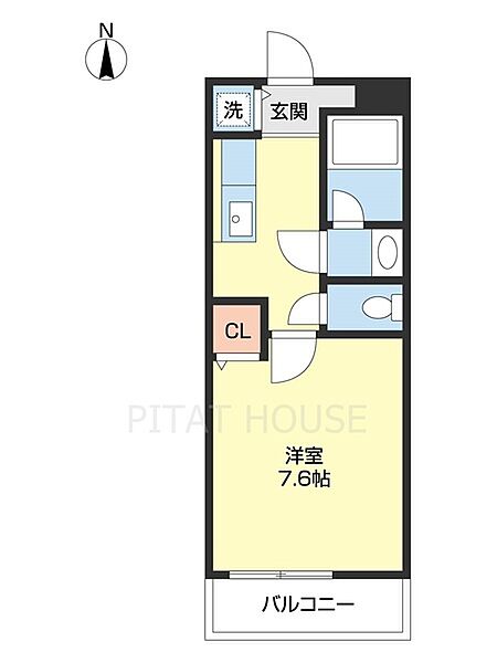 フロレスタ　セゾン 203｜和歌山県和歌山市東長町５丁目(賃貸アパート1K・2階・24.00㎡)の写真 その2