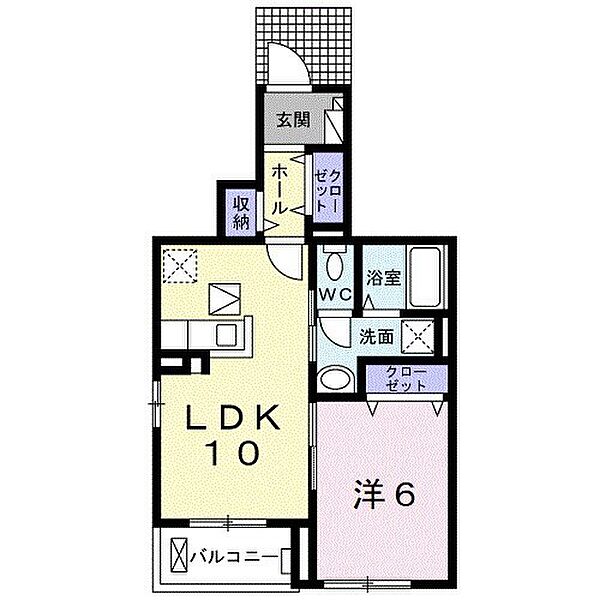 グランデ・フォルテ木ノ本 105｜和歌山県和歌山市木ノ本(賃貸アパート1LDK・1階・41.25㎡)の写真 その2