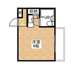 サザンハイツ六十谷 B ｜ 和歌山県和歌山市六十谷（賃貸アパート1R・1階・16.90㎡） その2