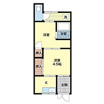 有家住宅 2-3 ｜ 和歌山県和歌山市有家（賃貸アパート2K・2階・33.00㎡） その2