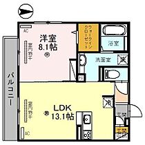 グランディオーソ重根 305 ｜ 和歌山県海南市重根西２丁目（賃貸アパート1LDK・3階・50.31㎡） その2