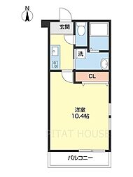 フジパレス城北VI番館 101 1階1Kの間取り