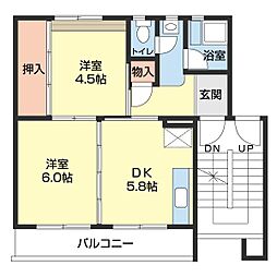 ビレッジハウス鳴滝17号棟 4階