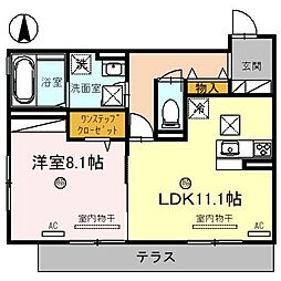 コーポTE II（コーポティーイーツー） 1階