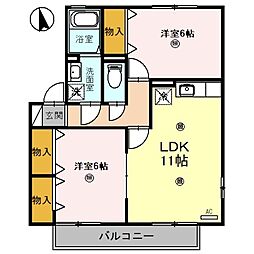 シンフォニータウンIII F棟 2階