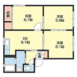 シャーメゾンくすの木 1階