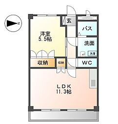 ガーデンビレッジpartI 2階