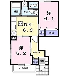 ハピネスY II 1階