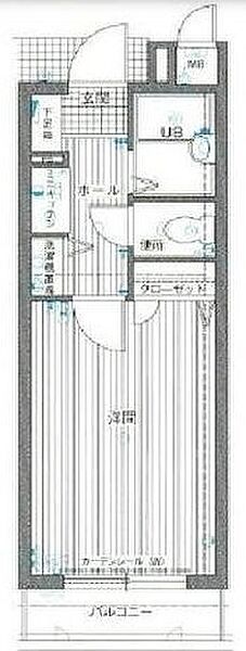 ダイナコートエスタディオ桜坂 ｜福岡県福岡市中央区桜坂3丁目(賃貸マンション1K・6階・20.02㎡)の写真 その2