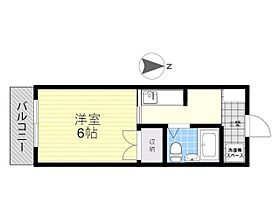 サザンブライト 406 ｜ 大分県大分市下郡北３丁目（賃貸マンション1K・4階・20.00㎡） その2