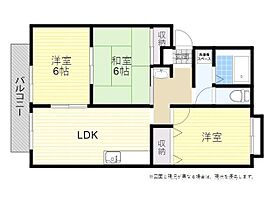 セジュール川上 201 ｜ 大分県大分市三佐５丁目（賃貸アパート3LDK・2階・64.45㎡） その2