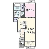 インザライト 103 ｜ 大分県大分市大字三佐2251番1号（賃貸アパート1LDK・1階・50.05㎡） その2