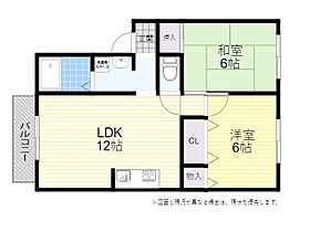 セジュール秋月B棟 203 ｜ 大分県大分市大字羽田95番（賃貸アパート2LDK・2階・53.72㎡） その2