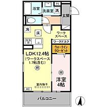 D-ROOM花高松 102 ｜ 大分県大分市花高松３丁目7番7号（賃貸アパート1LDK・1階・39.77㎡） その2