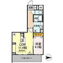 Dimorare 502 ｜ 大分県大分市萩原４丁目（賃貸マンション1LDK・5階・41.30㎡） その2