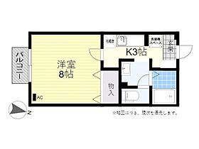 カーサ松原 105 ｜ 大分県大分市松原町１丁目7番9号（賃貸アパート1K・1階・26.71㎡） その2