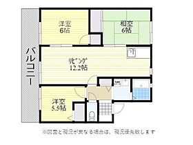 サンビレッジあいおい D201 ｜ 大分県大分市大字鴛野813番1号（賃貸アパート3LDK・2階・62.38㎡） その2