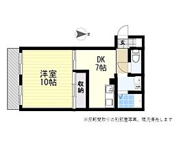 フォレスト10  ｜ 大分県大分市大字畑中（賃貸マンション1DK・4階・41.78㎡） その2