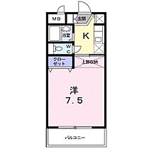 エクセレント　由布 402 ｜ 大分県大分市賀来南１丁目1番75号（賃貸マンション1K・4階・25.16㎡） その2