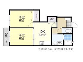 セピアコートタツカワ 101 ｜ 大分県別府市石垣西３丁目1番26号（賃貸アパート2LDK・1階・53.41㎡） その2