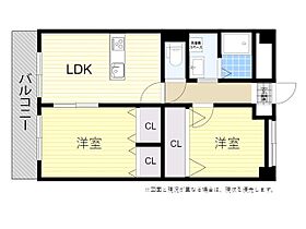 CORIN大在 605 ｜ 大分県大分市横田２丁目2番7号（賃貸マンション2LDK・6階・58.03㎡） その2