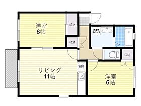 グランドゥールじゅんＢ棟 201 ｜ 大分県臼杵市大字戸室（賃貸アパート2LDK・2階・53.76㎡） その2