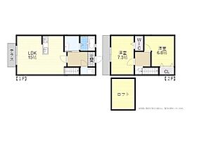 エレガンス1・2 2-I ｜ 大分県大分市坂ノ市中央１丁目9番50号（賃貸アパート2LDK・1階・74.30㎡） その2