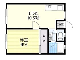 パナハイツＳＯＮＯＤＡ 106 ｜ 大分県大分市大字森747番1号（賃貸アパート1LDK・1階・35.92㎡） その2