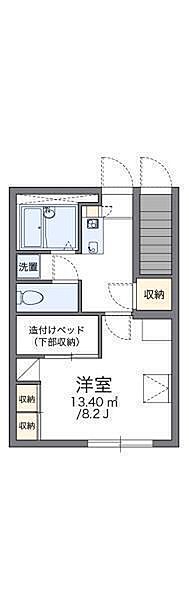 レオパレスＪＵＮ東野 107 号室｜愛媛県松山市東野5丁目(賃貸アパート1K・1階・23.97㎡)の写真 その2