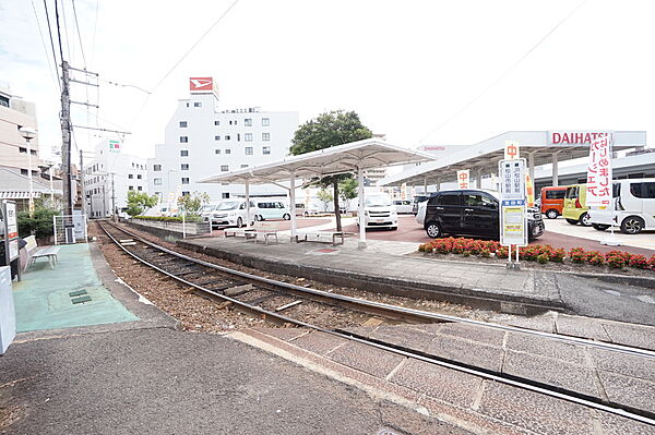 画像17:市内電車 宮田町駅