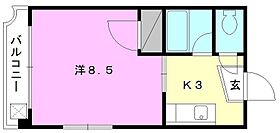 レーベンイケダ第3 ビル 501 号室 ｜ 愛媛県松山市湊町1丁目（賃貸マンション1K・5階・26.32㎡） その2