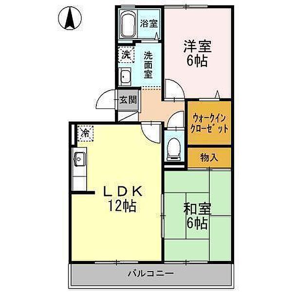 サンシャインハイツ　Ａ棟（南江戸） A301 号室｜愛媛県松山市南江戸2丁目(賃貸アパート2LDK・3階・56.30㎡)の写真 その2