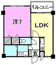 大進第五ハイツ 207 号室 ｜ 愛媛県松山市土居田町（賃貸マンション1LDK・2階・35.00㎡） その2